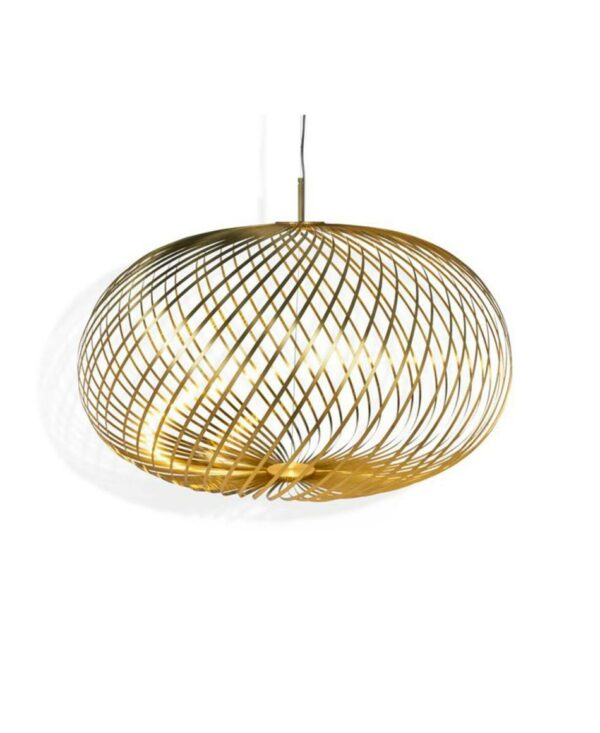 TOM DIXON, Pendelleuchte Spring Messing