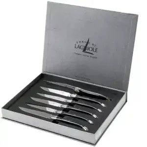 FORGE DE LAGUIDER, Set von 6 Steakmessern