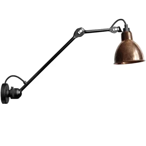 Lampe-Gras-N304L40-Mat-Sort-og-Raa-Kobber-p